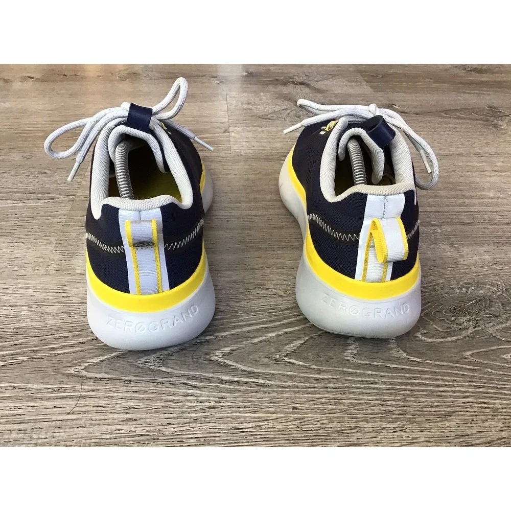 Cole Haan Zerogrand 360 Men's Size 11 Journey Runner Blue Yellow Gray C34346